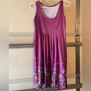 Cute purple mid length dress